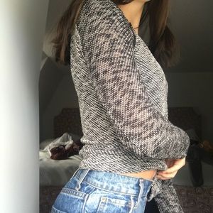 Grey Free People Sweater!!!